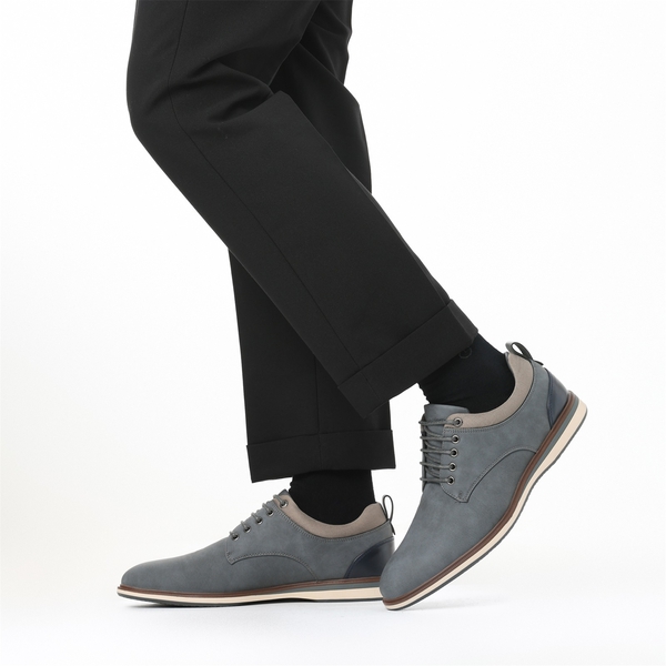 Men's Non-Slip Casual Oxford Shoes - GREY - 6